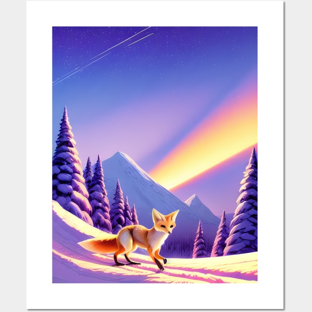 Fennec FireFox 07 Wall Art by Jaymz Weiss Designz